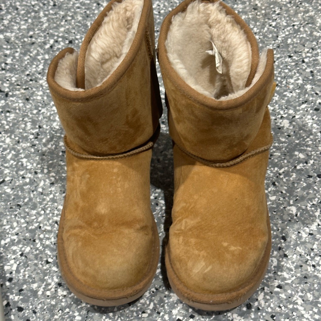Ugg Boots With Toggle Button